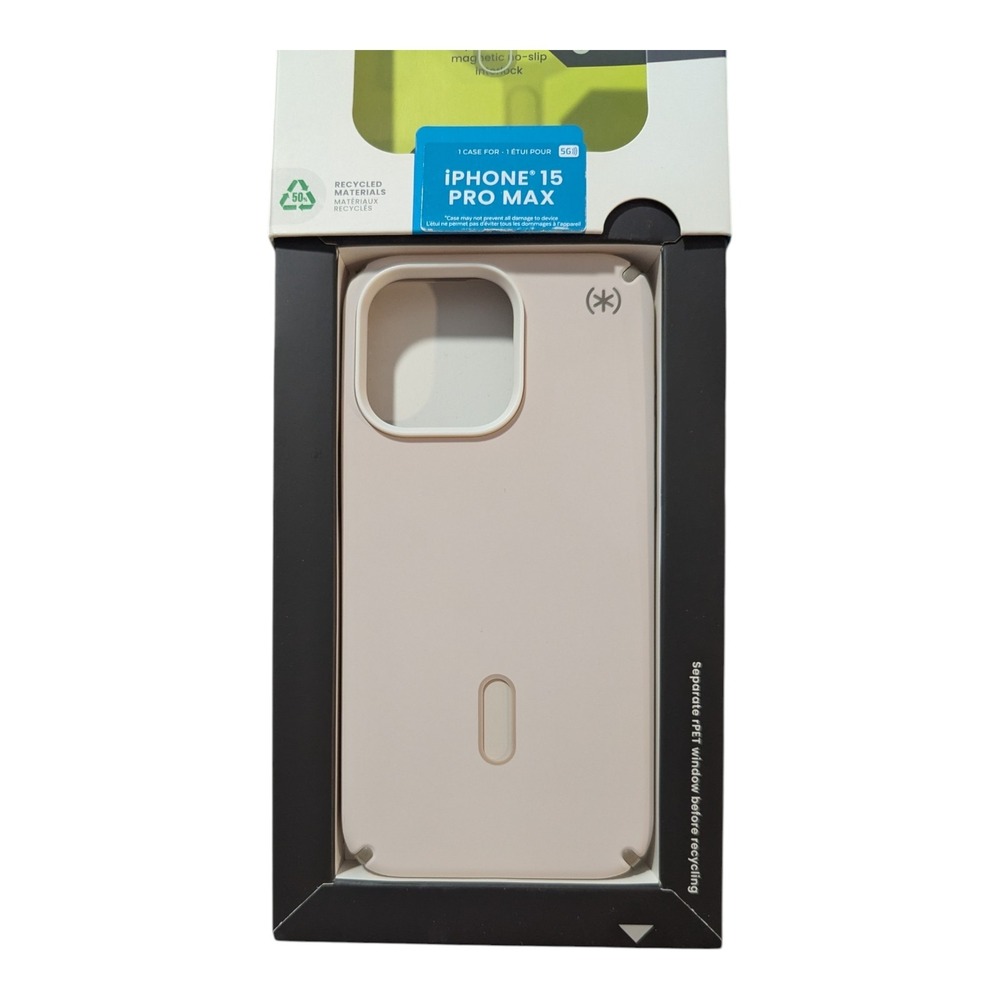 S5-N Speck Presidio2 Pro W/ClickLock for Apple iPhone 15 Pro Max - Bleached Bone - Picture 3 of 3